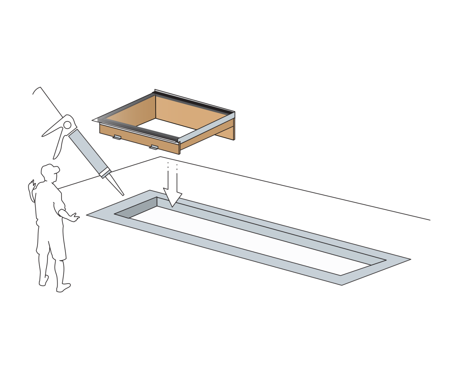 Dachlux Koppelbares Terrassen Oberlicht